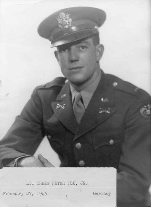 Lieutenant Chris Peter Fox Jr.